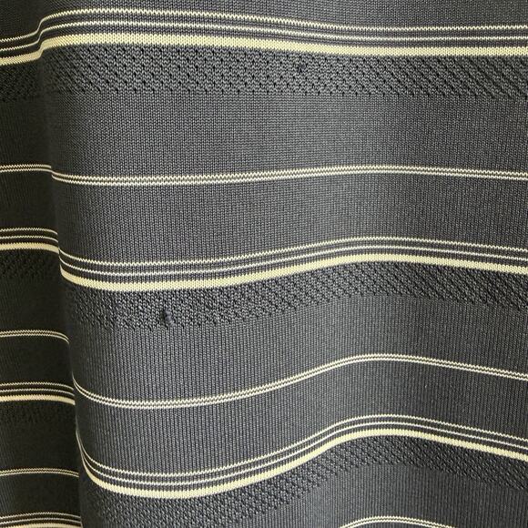 PGA Tour Men's Blue Striped Polo Sz XXL Athleisure Casual Basic Essential Basic - Picture 9 of 14